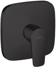 Hansgrohe Talis E Встраиваемый смеситель для душа, внешняя часть, цвет: черный матовый