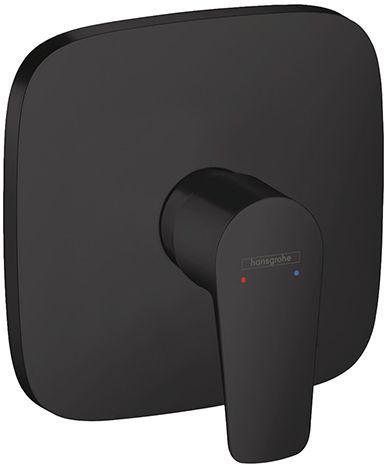 Hansgrohe Talis E Встраиваемый смеситель для душа, внешняя часть, цвет: черный матовый
