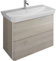 Тумба с раковиной Burgbad Iveo 100 SFEN100F2834G0161C0001*1 подвесная Фланелевый дуб