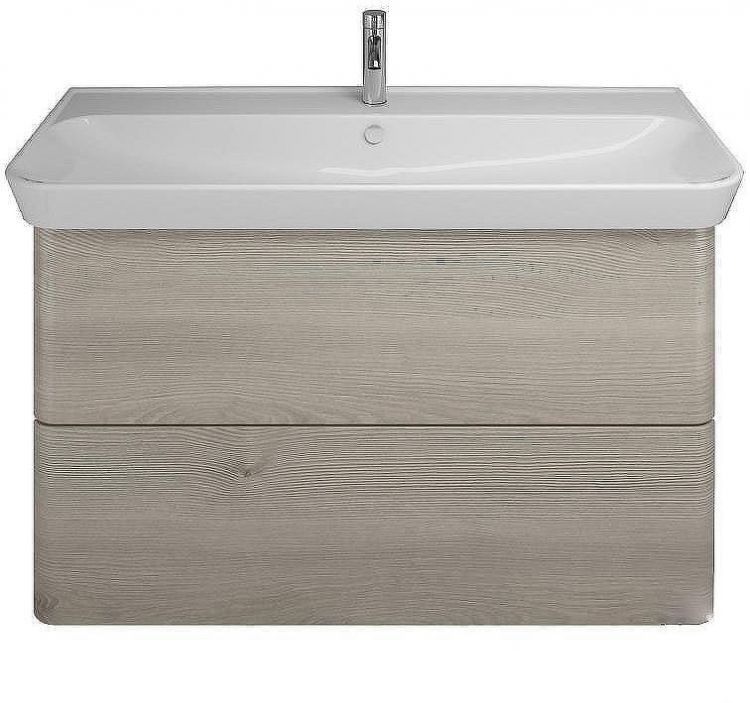 Тумба с раковиной Burgbad Iveo 100 SFEN100F2834G0161C0001*1 подвесная Фланелевый дуб