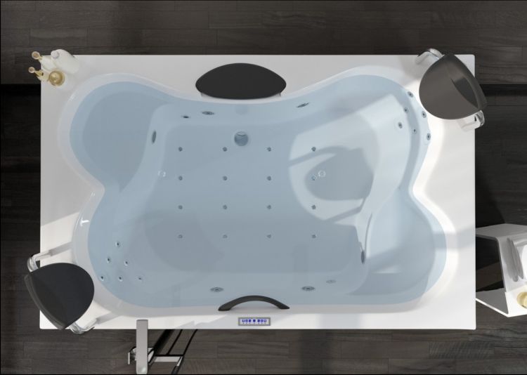 Гидромассажная ванна RIHO Claudia 190x120 см, BZ4200500000000 Гидромассажная ванна RIHO Claudia 190x120 см, BZ4200500000000