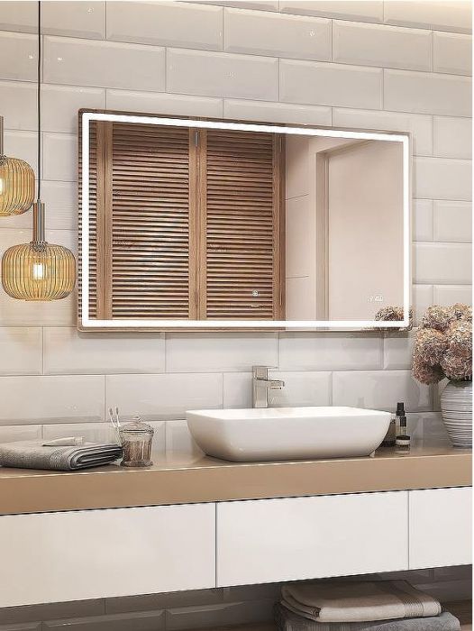 Зеркало Vigo Geometry Comfort 120 z.GEO.120.Comfort с подсветкой с сенсорным выключателем