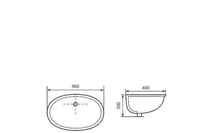 Раковина Aquatek 56 AQ8091-00 Белая Раковина Aquatek 56 AQ8091-00 Белая