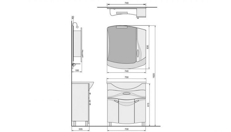 Belvento Apelsin 75 напольный белый чертеж.jpg