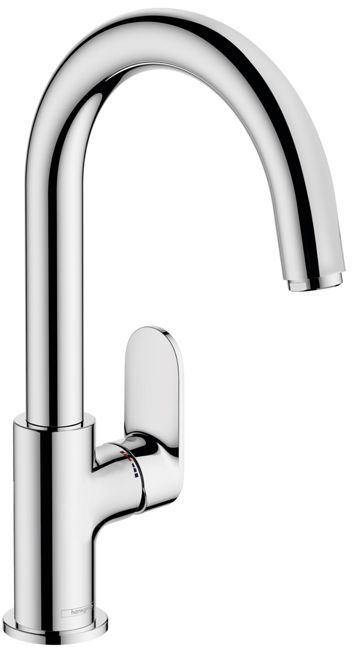 Hansgrohe Vernis Blend Смеситель для раковины, излив 210 мм, с донным клапаном, цвет: хром