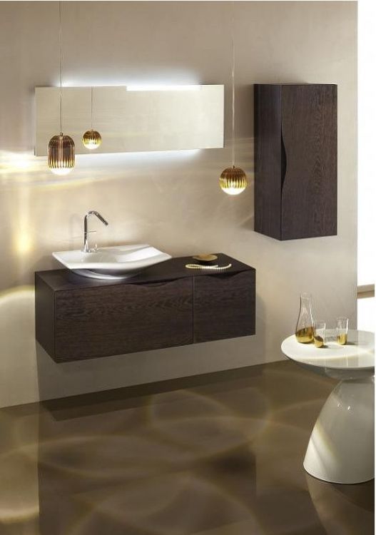 Тумба под раковину Jacob Delafon Stillness 120 EB2001-P7 подвесная Темный дуб