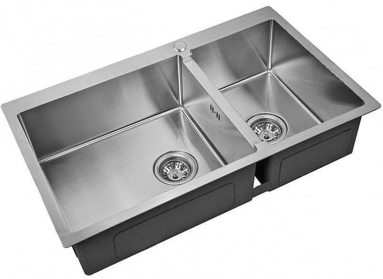 Кухонная мойка ZorG R 78-2-51-L Нержавеющая сталь Кухонная мойка ZorG R 78-2-51-L Нержавеющая сталь