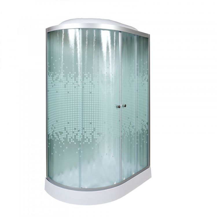 Душевая кабина Deto L 902 R с гидромассажем 120x80x215