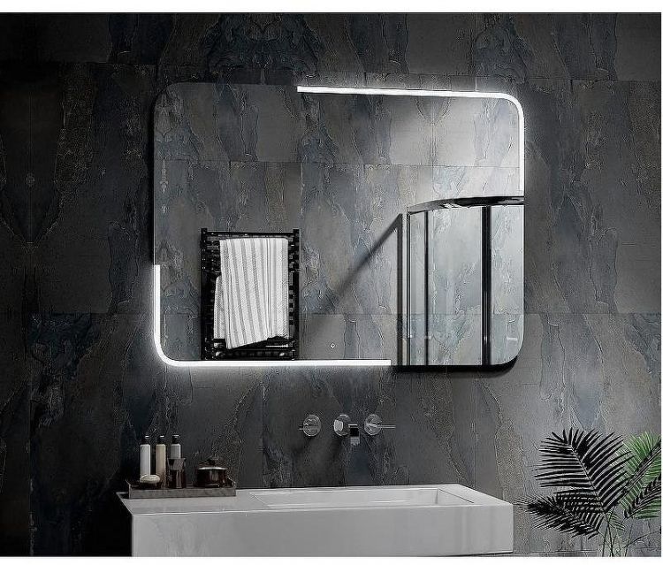 Зеркало Континент Raison 800х600 ЗЛП485 с подсветкой с сенсорным выключателем