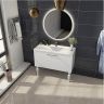 Тумба с раковиной SanVit Эмми 90 kemmy090 Белая матовая