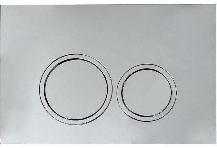 Клавиша смыва Ceruttispa CR05CH Хром глянцевый