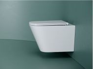 Подвесной унитаз CERAMICANOVA Union Торнадо безободковый CN4009T