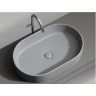 Умывальник CERAMICANOVA Element чаша накладная овальная (цвет Антрацит Матовый) CN6048MH