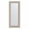Зеркало EVOFORM  EXCLUSIVE BY 1268 62x147 серебряный акведук 93 мм с фацетом в багетной раме