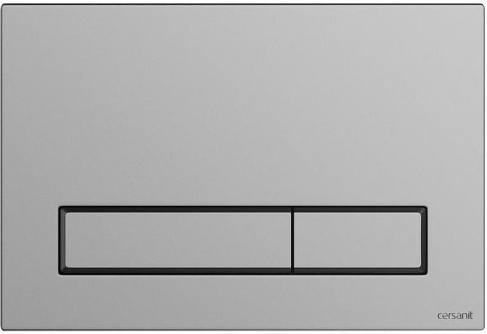 Клавиша смыва Cersanit Blick 64078 Хром матовый
