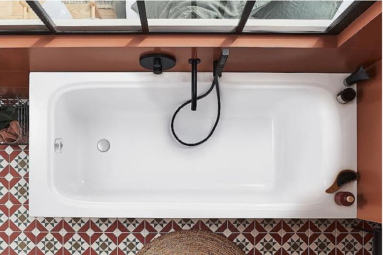 Ванна из искусственного камня Jacob Delafon Elite 180x80 E6D363RU-00 без гидромассажа