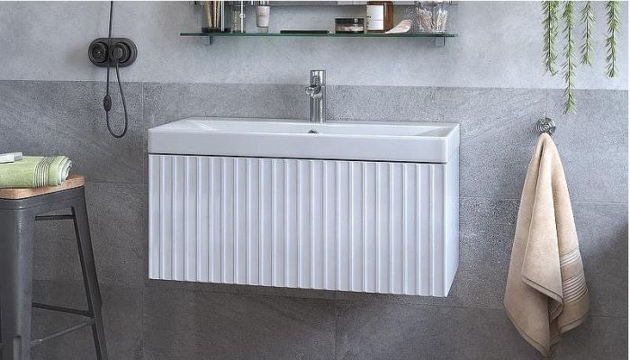 Тумба под раковину Velvex Compo 80 tp.COM.9696.80.1Y подвесная Белая глянцевая