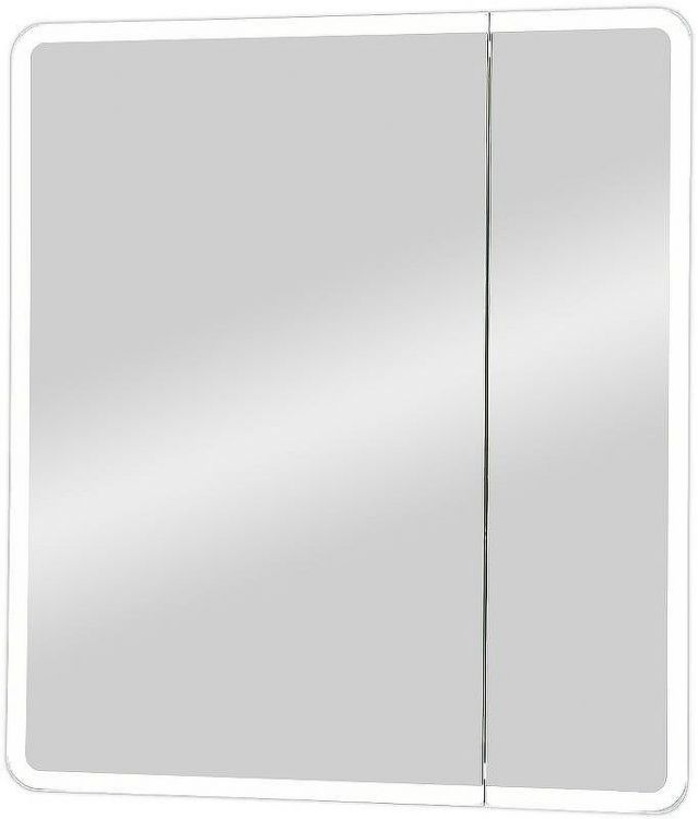 Зеркальный шкаф Континент Emotion LED 70 МВК029 с подсветкой Белый