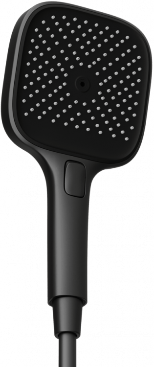 Душевая лейка SANCOS Nok square, кнопочное управление, 125x125 мм, 3 режима, цвет черный матовый, SC6002MB Душевая лейка SANCOS Nok square, кнопочное управление, 125x125 мм, 3 режима, цвет черный матовый, SC6002MB