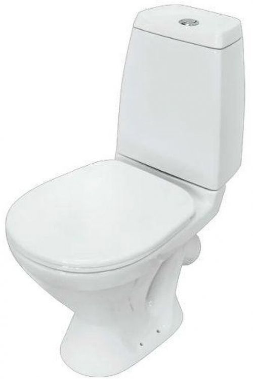 Унитаз Sanita Кама эконом WC.CC/Kama/1-P/WHT.G/S1 Белый