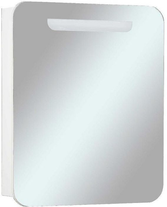 Зеркальный шкаф Onika Неаполь 60.01 R 206064 с подсветкой Белый