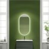Зеркало SANCOS с подсветкой Oval 550х1050 мм, OV55C