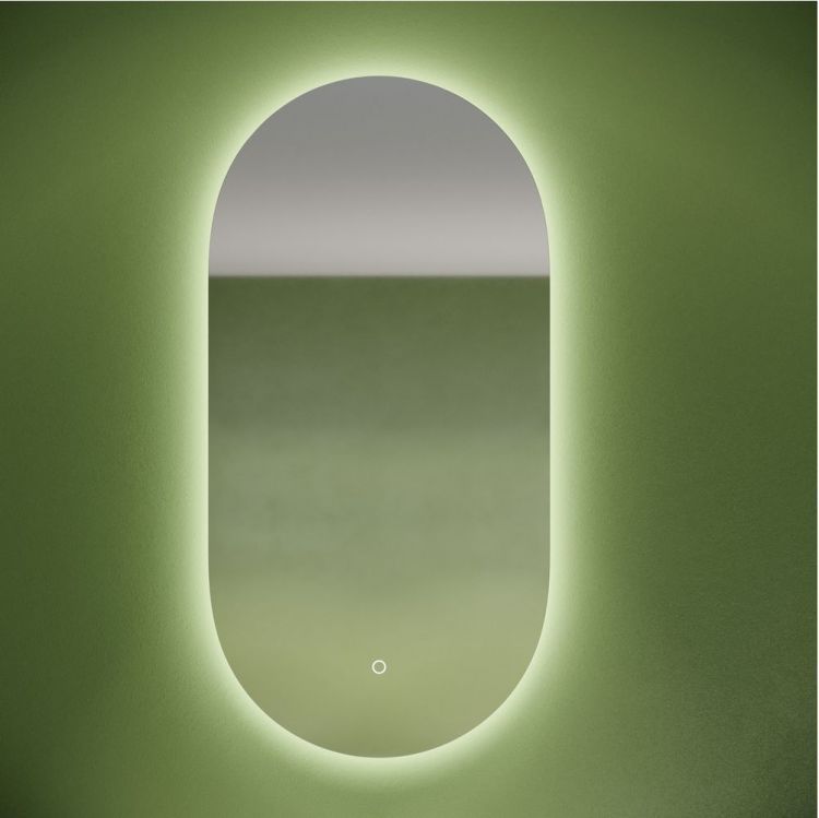 Зеркало SANCOS с подсветкой Oval 550х1050 мм, OV55C Зеркало SANCOS с подсветкой Oval 550х1050 мм, OV55C