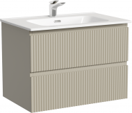 Тумба подвесная SANCOS Snob R 690х445х500, c двумя ящиками оснащенными доводчиками, Beige Soft ,SNR70CE