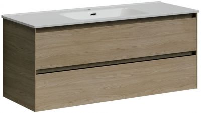 Тумба подвесная SANCOS под раковину Cento, карпатская ель 1190х450х500, CN120-1KE