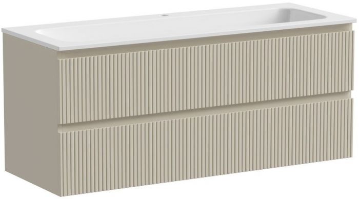 Тумба подвесная SANCOS под раковину Snob T, Beige Soft 1195х445х500, SNT120CE