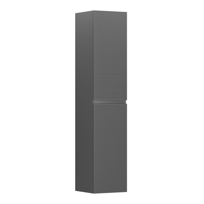 Шкаф-пенал SANCOS Folk подвесной, Grey soft 350х350х1650 мм, PFL35GS