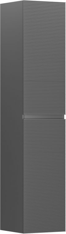 Шкаф-пенал SANCOS Folk подвесной, Grey soft 350х350х1650 мм, PFL35GS