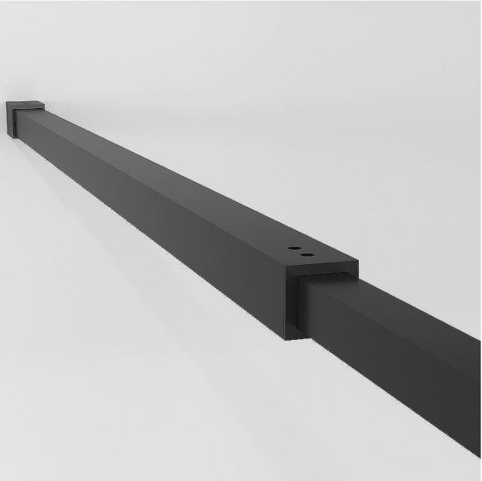 Душевая перегородка Niagara Nova 120 NG-688-12BLACK профиль Черный матовый стекло прозрачное