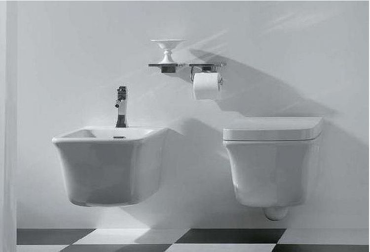 Унитаз Globo Relais RES02.BI подвесной без сиденья