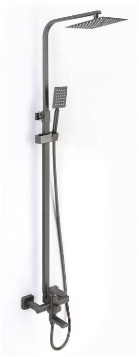 Душевая система D-Lin D10A03-S цвет Оружейная сталь