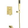 Душевая система FILARETE Fing FL1042MG цвет Золото матовое Душевая система FILARETE Fing FL1042MG цвет Золото матовое