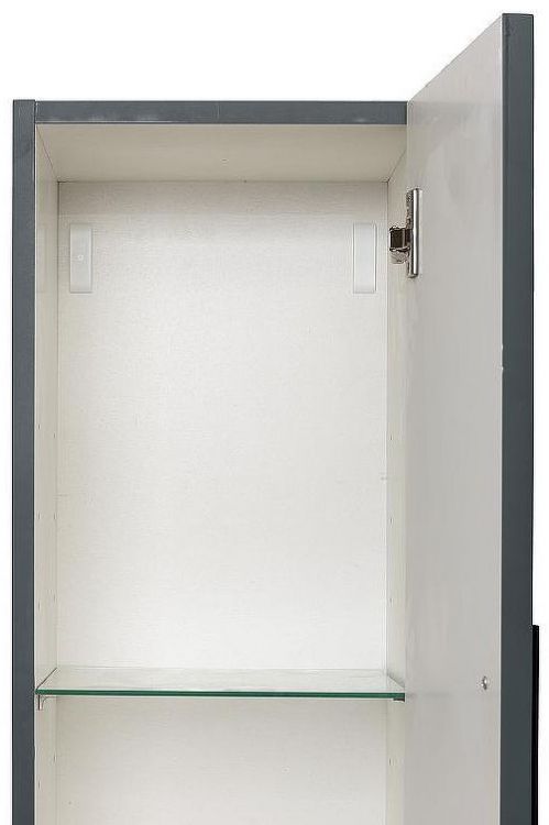 Шкаф пенал La Fenice Elba 30 FNC-05-ELB-G-30 подвесной Серый матовый