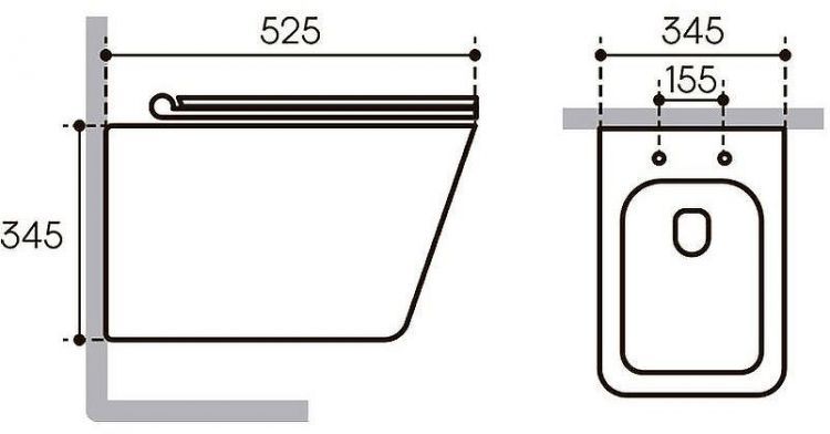 Унитаз Aqueduto Macio Plus MACT0210 подвесной Белый глянцевый с сиденьем Микролифт Унитаз Aqueduto Macio Plus MACT0210 подвесной Белый глянцевый с сиденьем Микролифт