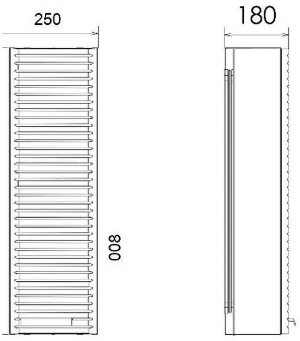 Подвесной шкаф Comforty Танжер 25 00-00017882 Белый матовый