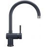 Смеситель для кухни Ulgran Classic U-021-343 цвет Антрацит Смеситель для кухни Ulgran Classic U-021-343 цвет Антрацит