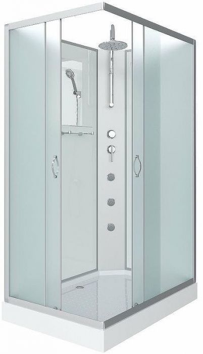 Душевая кабина Niagara Classic 100х80 NG-43085-14QBKTG с гидромассажем