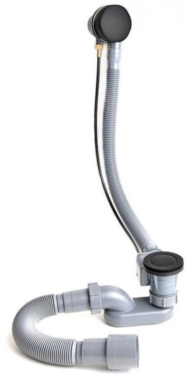 Слив-перелив Delice DLR000008 полуавтомат Черный матовый