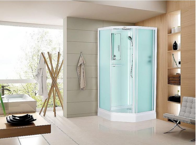 Душевая кабина Esbano ES-L100PR 100x100 ESKL100PR без гидромассажа