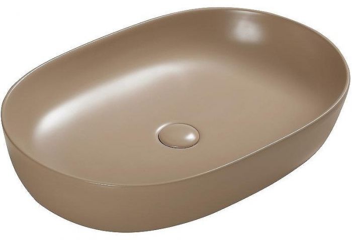 Раковина-чаша SantiLine 60 SL-1017KH Коричневая матовая