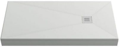 Душевой поддон из искусственного камня Creto Ares 160x90 1-0048 Белый