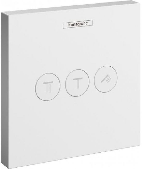 Переключатель потоков Hansgrohe ShowerSelect 15764700 Белый матовый