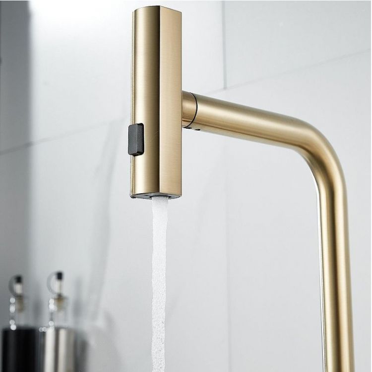 Смеситель для кухни Raffine F203G цвет Золотой сатин