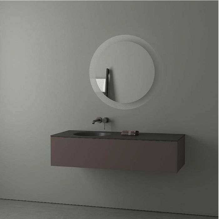 Зеркало Evoform Ledshine d80 BY 2525 с подсветкой 19.5 W - без выключателя - нейтральный белый свет