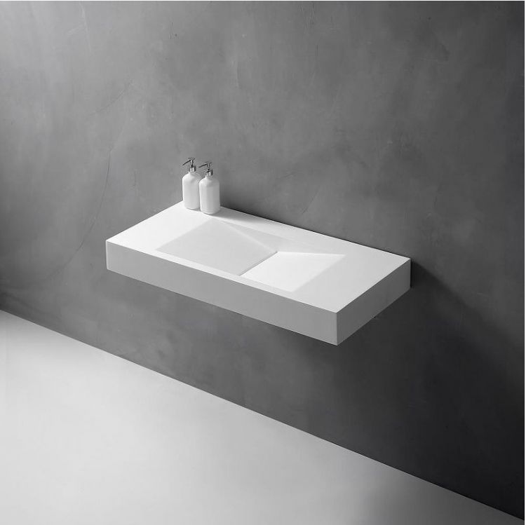 Раковина Abber Stein 100 AS2641 Белая матовая