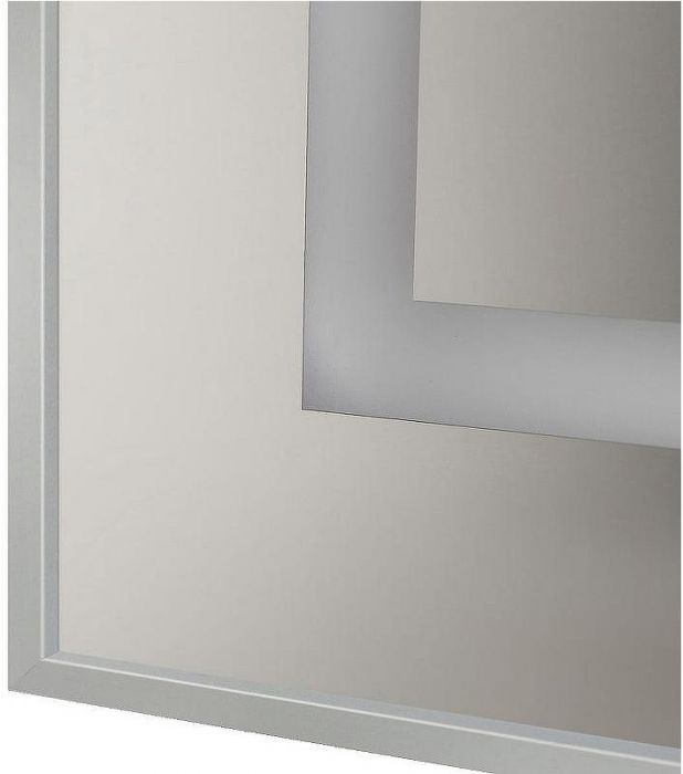 Зеркало BelBagno Kraft 100 SPC-KRAFT-1000-800-SENS-AL с подсветкой Сатин с сенсорным выключателем